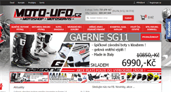 Desktop Screenshot of moto-ufo.cz